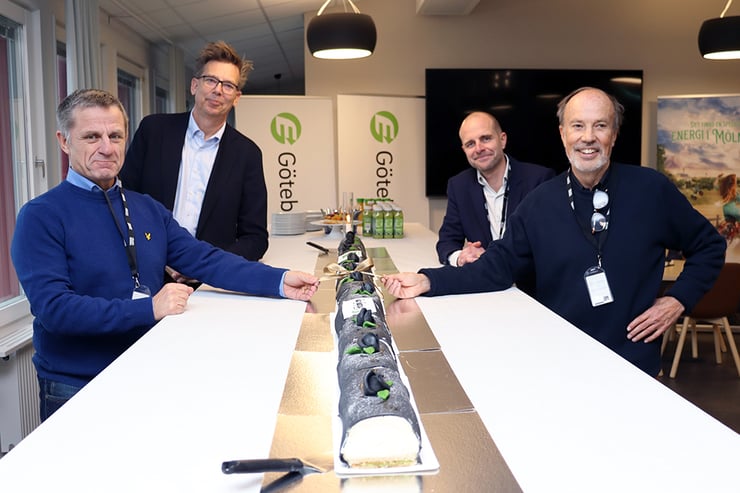 Bandöppning Lunnagårdsledningen_small