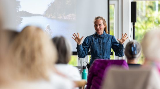 Hanna Olvenmark Green talks